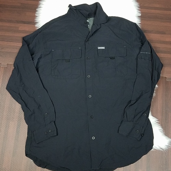 Columbia Other - Excellent Condition Black Columbia Button Down